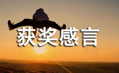 技能竞赛获奖感言(精选14篇)