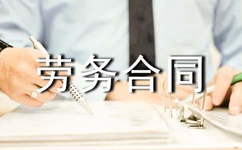 零星劳务合同范本